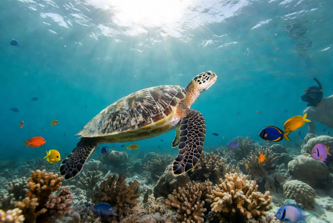 Snorkeling en Martinique : les 8 meilleurs spots pour voir des tortues